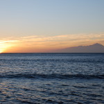 Večerní pohled na Tenerife z La Aldea